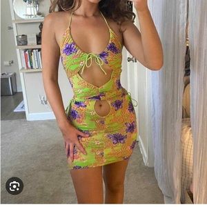 I.AM.GIA. Svana dress in Hawaiian size S NWT